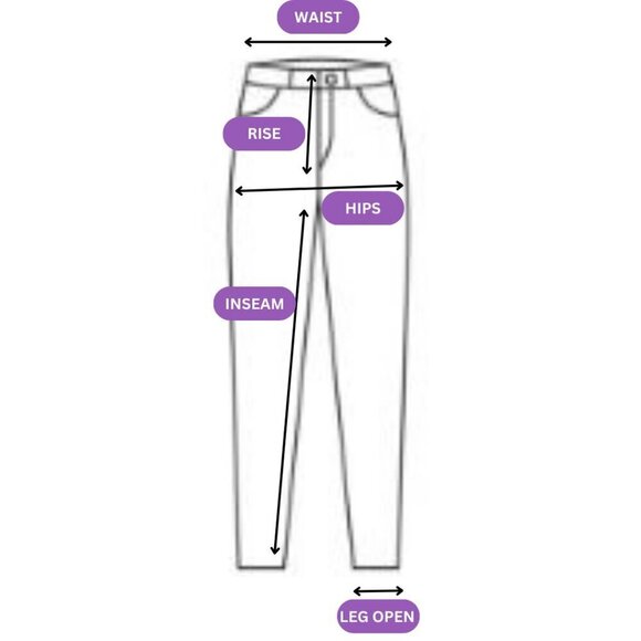 Talbots Signature Pants Cropped Capri Slash Pockets Lavender/Blue Size 14P - Picture 5 of 5